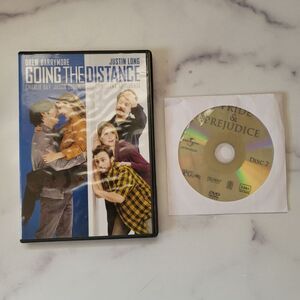Is going the distance Pride and Prejudice DVD movie dics bundle of 2 romance rom